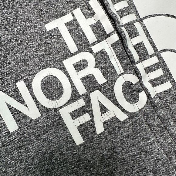 The North Face Hooded Full Zip Performance Gray Sweatshirt - Picture 3 of 10